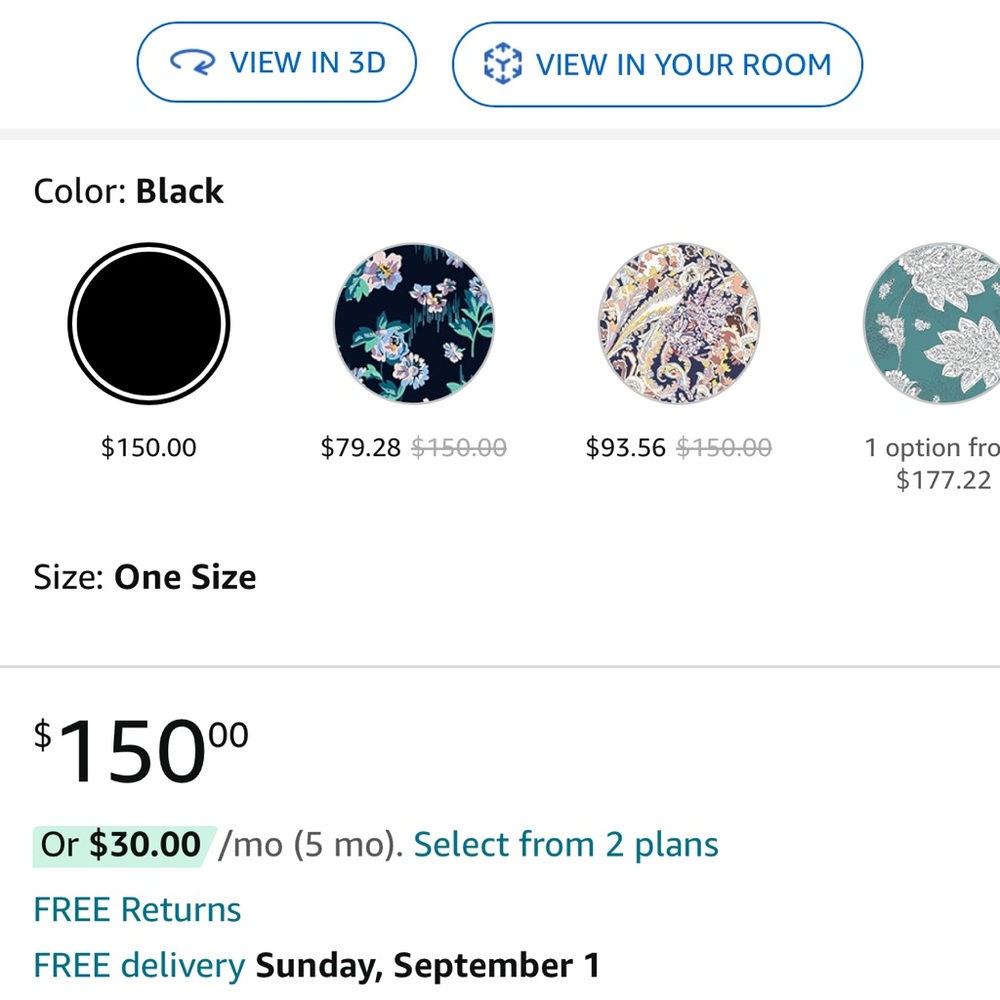 Vera Bradley Black Commuter Backpack - image 4